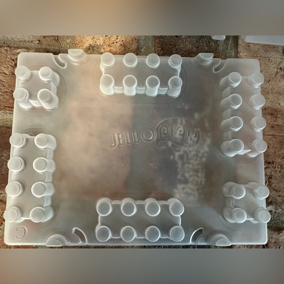 Jell-O Play Building Block Molds 3 Piece Clear Multiple Uses Wheels Couch Blocks - Picture 4 of 8